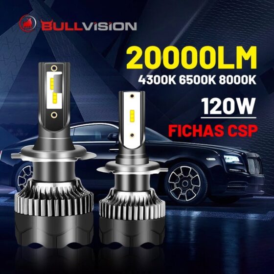 Lâmpada LED para Farol H4 / H7 Bullvision