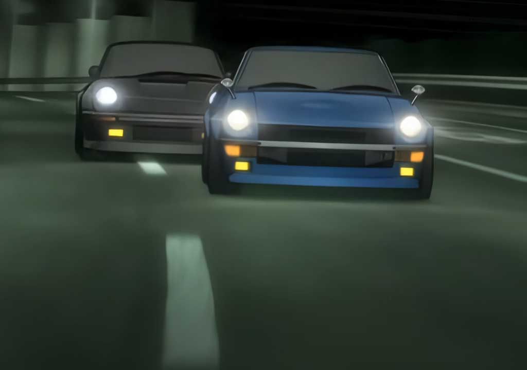 Carros e Personalidades em Wangan Midnight: