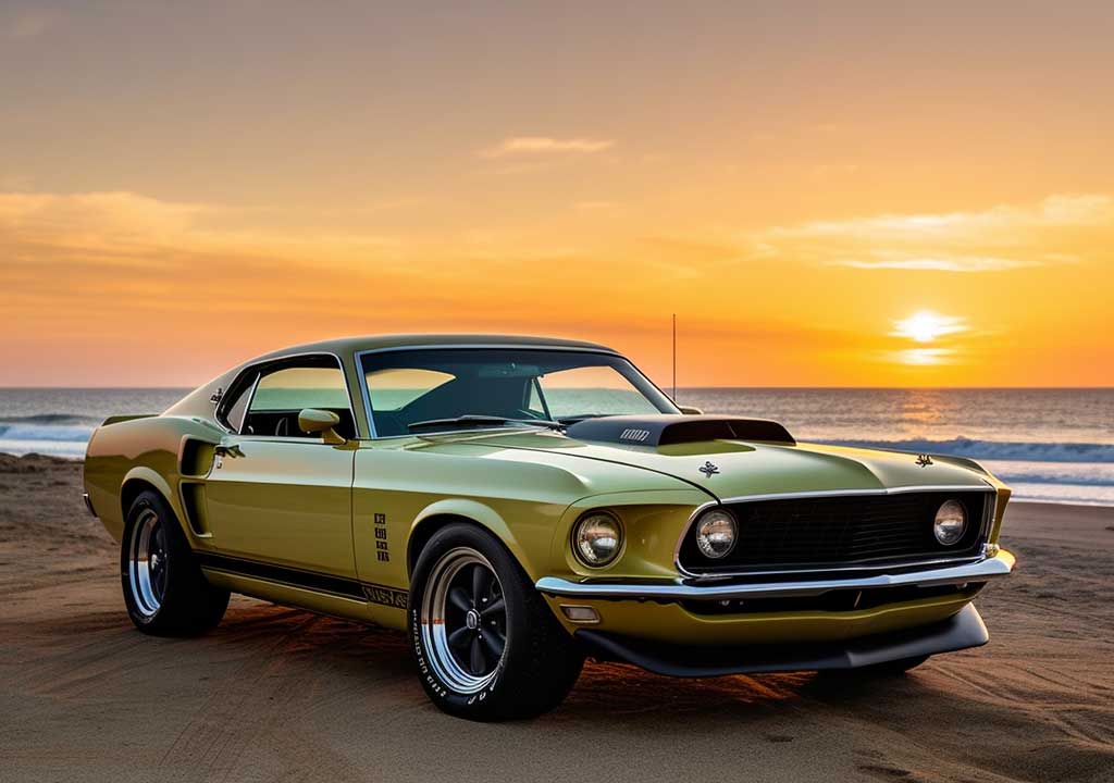A cultura muscle car
